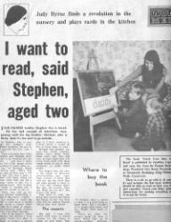 Stephen Uys - London newspaper clip